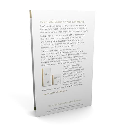 Co-branded 4Cs of Diamond Quality Brochure (Pack of 250 or 500)