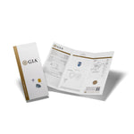 GIA colored Diamond report cover next to opened report
