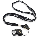 Hand Loupe 10x - 18 mm and GIA Lanyard