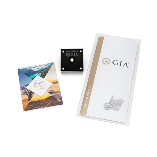 Diamond Origin Selling Pocket Guide next to diamond in case and diamond brochure